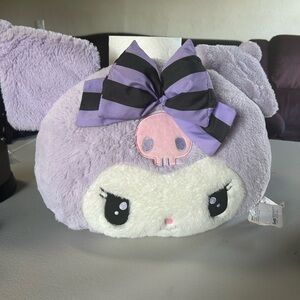 Kurumi Sanrio plush pillow Purple and Black